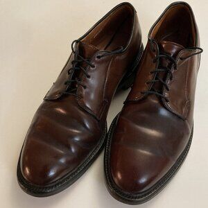Allen Edmonds Leeds in burgundy shell cordovan (9D)